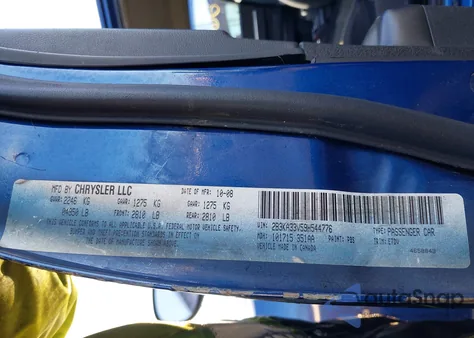 2009 Dodge Charger Sxt z USA, uszkodzony, nr VIN 2B3KA33V59H544776